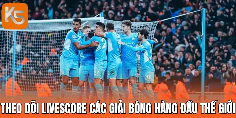Theo dõi livescore các giải bóng hàng đầu thế giới