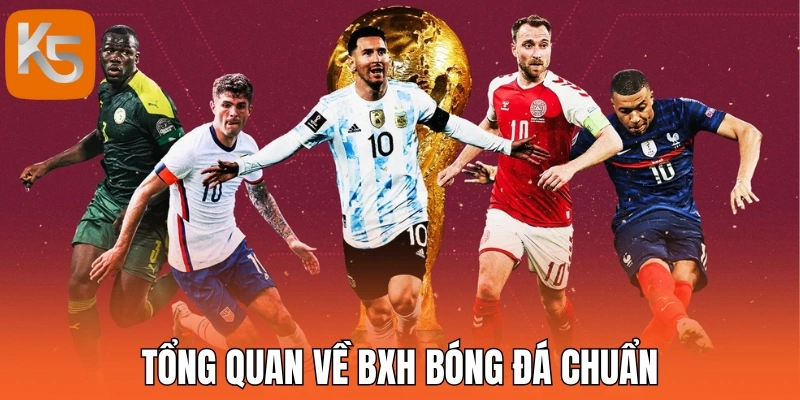 Tổng quan về BXH bóng đá chuẩn