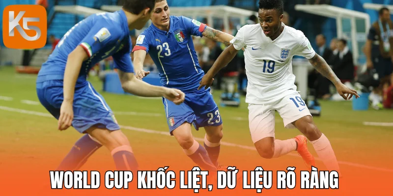 World Cup khốc liệt, dữ liệu rõ ràng mở ra cơ hội bắt kèo sáng giá