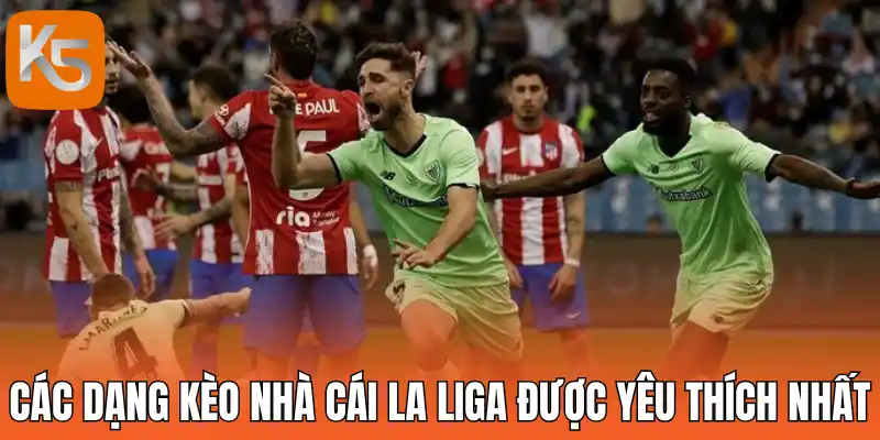 Các dạng kèo nhà cái La Liga được yêu thích nhất