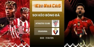 Kèo nhà cái Athletic Club vs Osasuna - La Liga, 22/04/2026