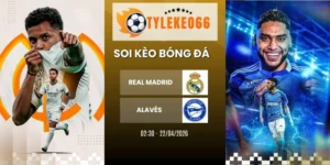 Kèo nhà cái Real Madrid vs Alavés - La Liga, 22/04/2026