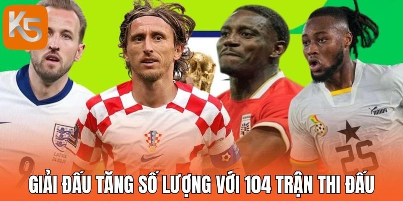 Giải đấu với 104 trận chưa từng có