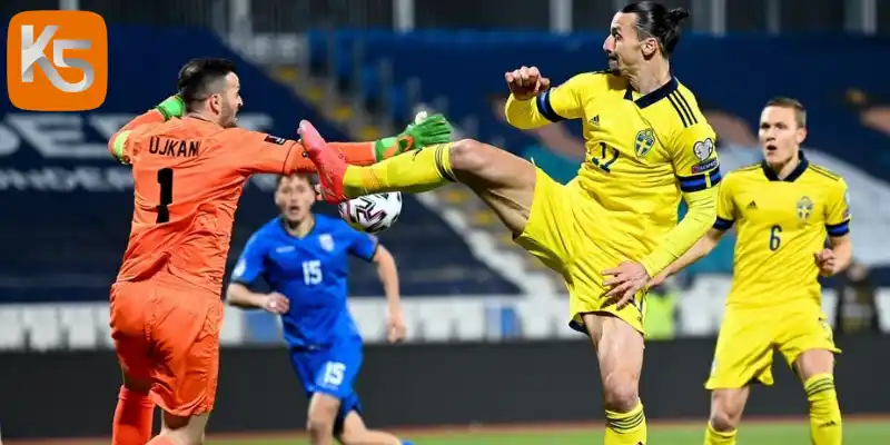 Cập nhật danh sách ra sân của Thụy Điển vs Tunisia