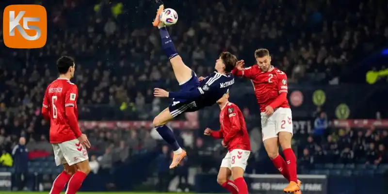 Cầu thủ ra sân dự kiến của đội bóng Scotland và Maroc