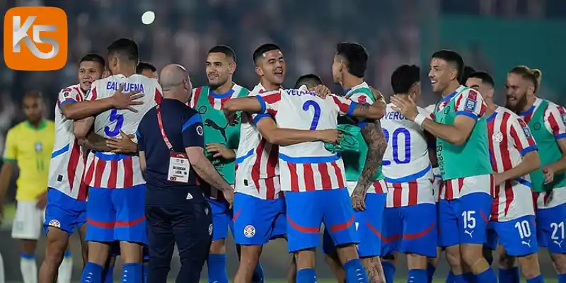 danh sách cầu thủ ra sân của hai đội paraguay và úc