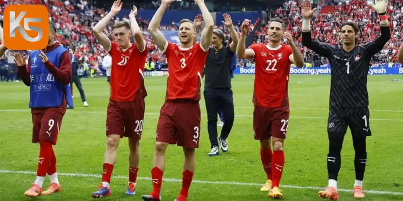 Đội hình ra sân của hai đối thủ Qatar và Thụy Sĩ