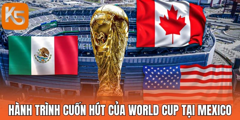 Hành trình cuốn hút của World Cup tại Mexico
