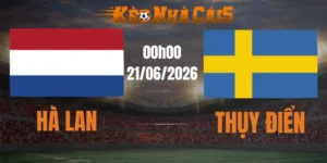 soi kèo nhà cái hà lan vs thụy điển 21/06/2026