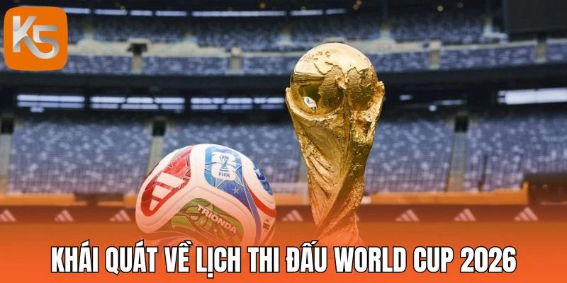Khái quát về lịch thi đấu World Cup 2026