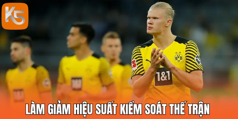 Làm giảm hiệu suất kiểm soát thế trận 