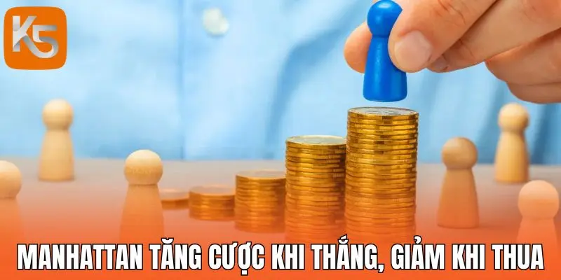 Manhattan tăng cược khi thắng, giảm khi thua