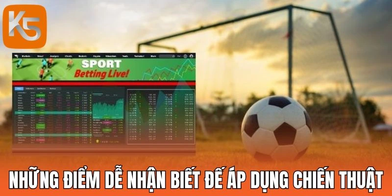 Những điểm dễ nhận biết đế áp dụng chiến thuật