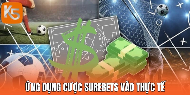 Ứng dụng cược Surebets vào thực tế